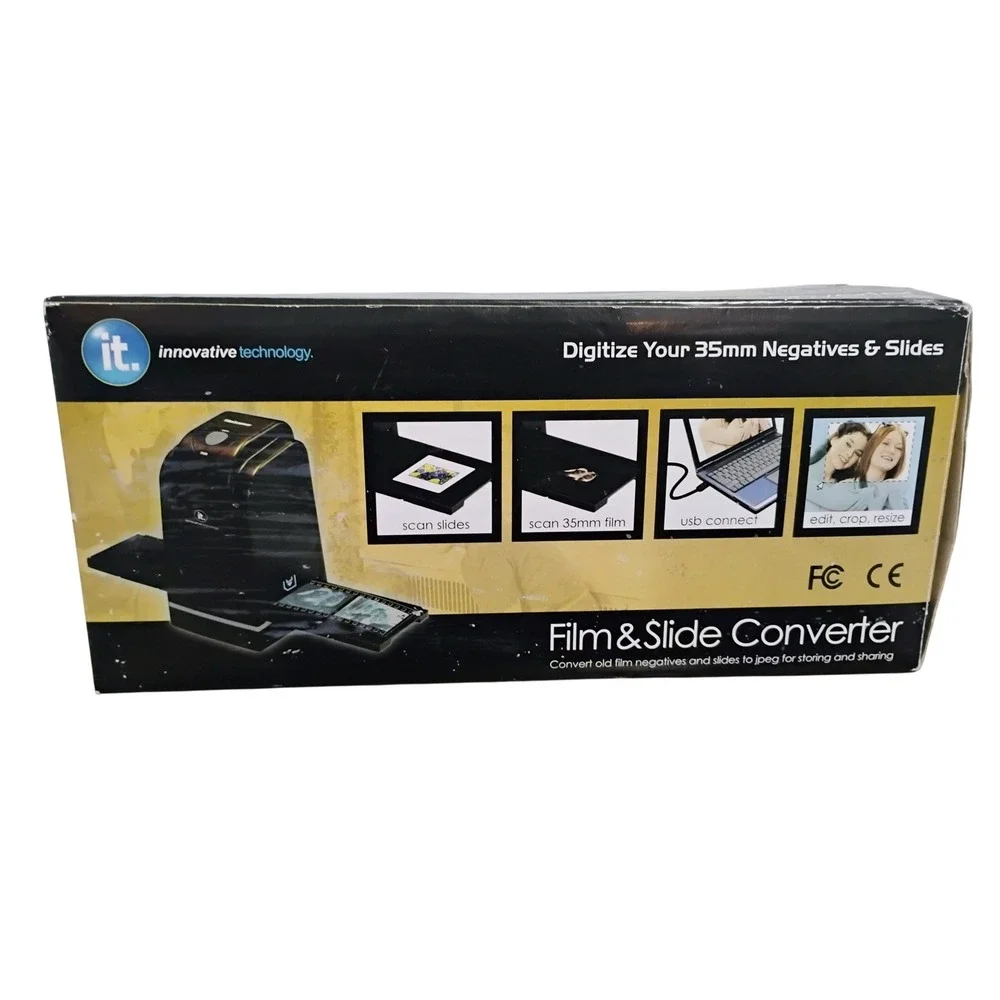 Innovative Technology Film & Slide Converter‎ 35mm Negatives Scanner USB